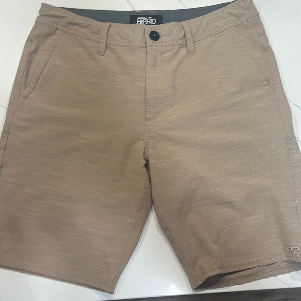 O’Neill hybrid khaki board shorts 31